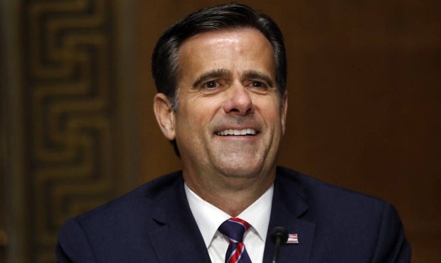 FILE - In this May 5, 2020, file photo, then-Rep. John Ratcliffe, R-Texas, and now Director of Nati...