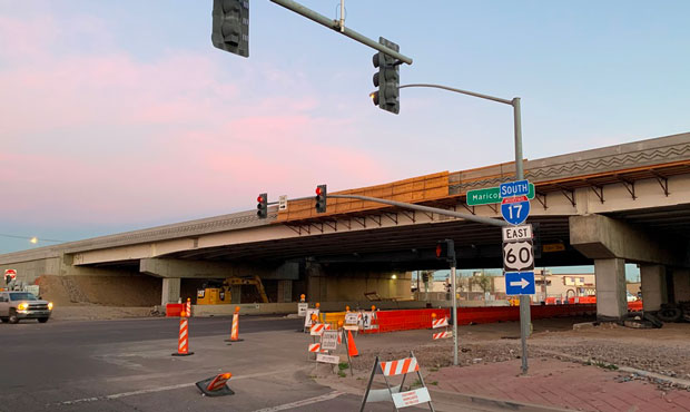 I-17, Central Avenue bridge project in Phoenix to cause weekend closures