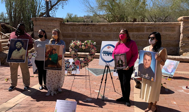 Survivors honor loved ones lost to COVID-19 with Tempe memorial