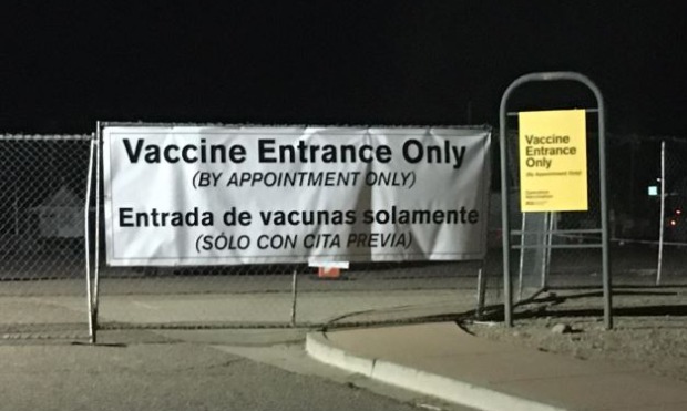 Vaccine appointments at 2 Arizona sites for 55 and up gone in 2 hours