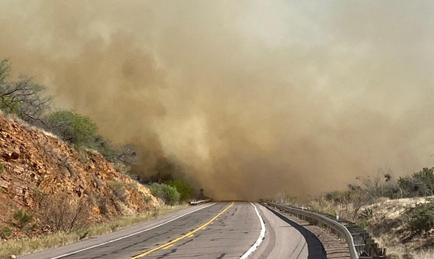 Copper Canyon Fire (InciWeb photo)...