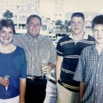 
              In this photo provided by Brett Eagleson, Sept. 11th victim Bruce Eagleson, stands with his wife Gail, left, and children Tim and Brett while on vacation in February of 2001. Eagleson and others who have lost family on Sept 11th are seeking the release of FBI documents that allege Saudi Arabia's role in the terrorist attacks. A lawsuit that accuses Saudi Arabia of being complicit took a major step forward this year with the questioning under oath of former Saudi officials, but those depositions remain under seal and the U.S. has withheld a trove of other documents as too sensitive for disclosure.  (Brett Eagleson via AP)
            