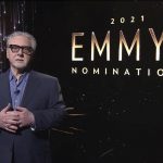 
              This video grab provided by the Academy of Television Arts & Sciences shows Frank Scherma, chairman and CEO of the Television Academy, as he speaks during the 73rd Emmy Awards Nominations Announcement on Tuesday, July 13, 2021. (Television Academy via AP)
            