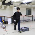 
              Fencing instructor Hiroshi Kato gives an instruction during practicing in Tokyo on June 21, 2021. Kato said he worries that he’ll lose even more business than he did during the coronavirus pandemic because he’s been ordered to move from the building where he works across from the main Olympics stadium from July 1 to Sep. 19, for unspecified security reasons. (AP Photo/Koji Sasahara)
            