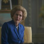 
              This image released by Netflix shows Gillian Anderson in a scene from "The Crown." Anderson was nominated for an Emmy Award for outstanding supporting actress in a drama series. (Des Willie/Netflix via AP)
            