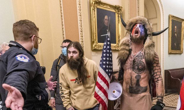 Arizona man who wore horns in Capitol riot loses 3rd bid for jail release