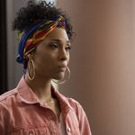 
              This image released by FX shows Mj Rodriguez as Blanca in a scene from "Pose." Rodriguez was nominated for an Emmy Award for outstanding leading actress in a drama series. (Eric Liebowitz/FX via AP)
            