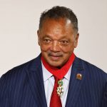 
              Reverend Jesse Jackson smiles after he was awarded the Legion d'Honneur (Officer of the Legion of Honor) medal during a ceremony at the Elysee Palace in Paris, Monday, July 19, 2021. (Ludovic Marin/Pool Photo via AP)
            
