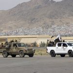 
              Taliban special force fighters arrive inside the Hamid Karzai International Airport after the U.S. military's withdrawal, in Kabul, Afghanistan, Tuesday, Aug. 31, 2021. The Taliban were in full control of Kabul's international airport on Tuesday, after the last U.S. plane left its runway, marking the end of America's longest war. (AP Photo/Khwaja Tawfiq Sediqi)
            