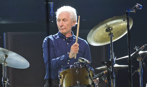 FILE - Charlie Watts, of the Rolling Stones, performs during a concert of the group's No Filter Eur...