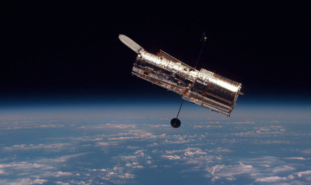 Hubble Space Telescope (NASA File Photo)...