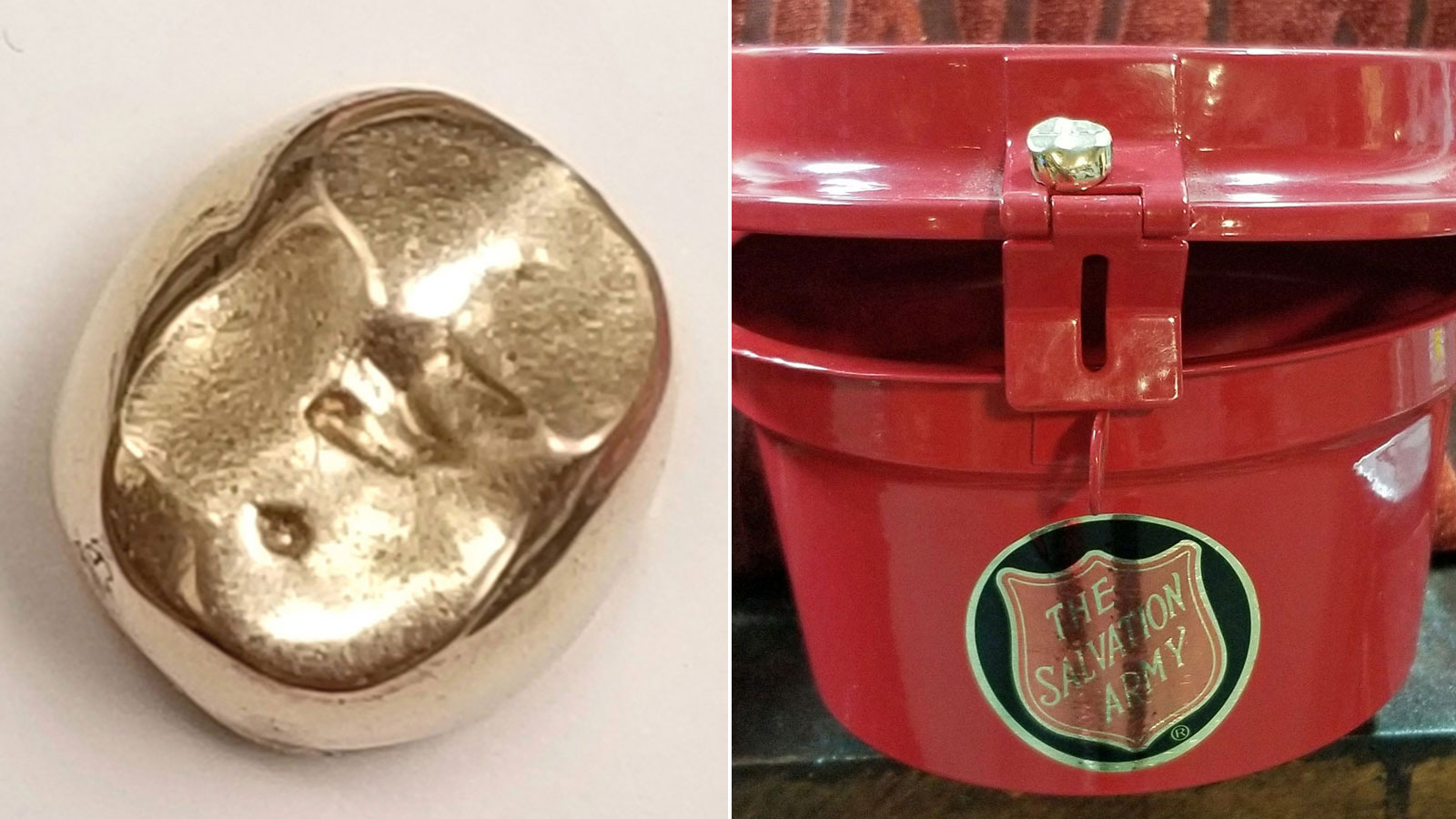 Chew on this: Gold tooth left in Arizona Salvation Army Red Kettle