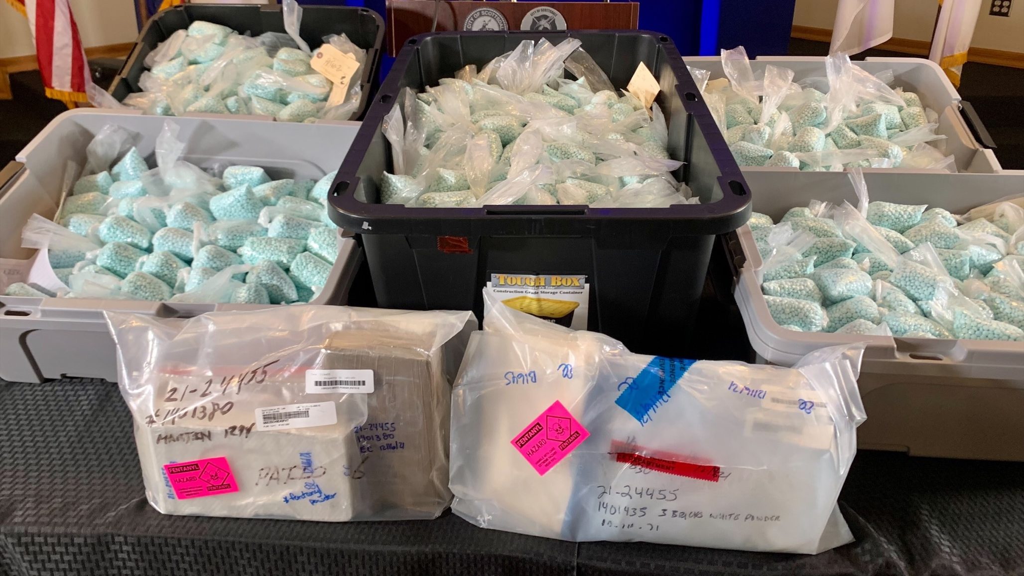 Multi-agency investigation leads to record-breaking fentanyl bust in metro Phoenix