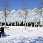 
              A woman and a man enjoy snow at the main Olympic complex, in northern Athens, Greece, Wednesday, Jan. 26, 2022. Greek authorities struggle to clear blocked roads and restore power to blacked out parts of the Greek capital after heavy snowfall has caused major disruptions in Greece. (AP Photo/Thanassis Stavrakis)
            