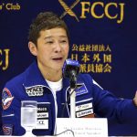 
              Japanese billionaire Yusaku Maezawa speaks during a press conference at the Foreign Correspondents’ Club in Tokyo Friday, Jan. 7, 2022. Maezawa has returned from space with hopes of new celestial investments. (AP Photo/Eugene Hoshiko)
            