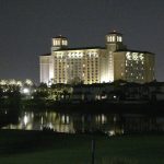 
              The Ritz-Carlton Orlando, Grande Lakes resort hotel, where actor and comedian Bob Saget was found dead, is viewed Sunday, Jan. 9, 2022, in Orlando, Fla. (AP Photo/Phelan M. Ebenhack)
            