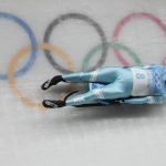 
              Johannes Ludwig, of Germany, slides during the luge men's single round 3 at the 2022 Winter Olympics, Sunday, Feb. 6, 2022, in the Yanqing district of Beijing.(AP Photo/Dmitri Lovetsky)
            