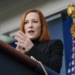 
              White House press secretary Jen Psaki speaks during a press briefing at the White House in Washington, Friday, Feb. 25, 2022. (AP Photo/Carolyn Kaster)
            