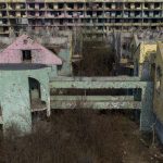 
              A general view of a retirement home devastated during the Bosnian war in the capital Sarajevo, Bosnia, Friday, March 4, 2022. Survivors of the 1992-95 siege of Sarajevo cannot look away from what they say is a very similar tragedy now unfolding in Ukraine. Bosnian Serbs laid siege to Sarajevo in the early 1990s, leaving some 350,000 people trapped in the city, subjected to daily shelling and sniper attacks and cut off from regular access to electricity, food, water, medicine, and the outside world. (AP Photo/Armin Durgut)
            