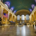 
              FILE - Commuters navigate through an empty Grand Central Terminal in New York on April 29, 2020. Grand Central Terminal is an example of Beaux-Arts architecture. (AP Photo/Frank Franklin II, File)
            