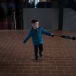 
              Maxym Batrak, 5, from Brovary, plays in the city council of the village of Guissona, Lleida, Spain, Tuesday, March 22, 2022. Long before Russian tanks rolled into Ukraine, the tiny town of Guissona was known as "Little Ukraine" – one in seven residents were originally from the country, most of them lured to this northeastern Spanish town by jobs at a supermarket distribution hub. (AP Photo/Joan Mateu Parra).
            