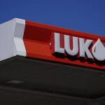 
              A Lukoil gas station sits in Newark, N.J., Thursday, March 3, 2022. Outraged by the invasion of Ukraine, the Newark City Council voted unanimously Wednesday to suspend the service stations’ operating licenses, citing Lukoil’s base in Moscow. In doing so, however, they may have predominantly been hurting Americans.  (AP Photo/Seth Wenig)
            