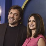 Javier Bardem, left, and Penelope Cruz arrive at the 94th Academy Awards nominees luncheon on Monday, March 7, 2022, in Los Angeles. (Photo by Jordan Strauss/Invision/AP)