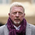 
              Former tennis player Boris Becker arrives at Southwark Crown Court, in London, Friday, April 8, 2022. Becker is on trial in London for allegedly concealing property — including nine trophies — from bankruptcy trustees and dodging his obligation to disclose financial information to settle his debts. (AP Photo/Alberto Pezzali)
            