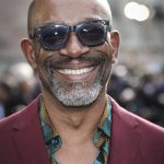 
              Lennie James poses for photographers upon arrival at the Olivier Awards in London, Sunday, April 10, 2022. (Photo by Vianney Le Caer/Invision/AP)
            