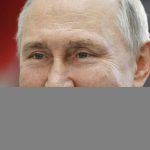 
              Russian President Vladimir Putin looks on during his visits to the Vostochny cosmodrome outside the city of Tsiolkovsky, about 200 kilometers (125 miles) from the city of Blagoveshchensk in the far eastern Amur region Tsiolkovsky , Russia, Tuesday, April 12, 2022. Russia on Tuesday marks the 61th anniversary of Gagarin's pioneering mission on April 12 1961, the first human flight to orbit that opened the space era. (Evgeny Biyatov, Sputnik, Kremlin Pool Photo via AP)
            