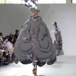 The Thom Browne Fall 2022 collection is modeled during his fashion show at the Javits Center on Friday, April. 29, 2022, in New York. (Photo by Charles Sykes/Invision/AP)