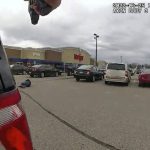 
              In this image taken from police body camera video released by the East Lansing Police,  DeAnthony VanAtten lays on the ground after being shot by East Lansing, Mich., police on April 25, 2022, while responding to a call about a shopper with a gun. Police released video of the incident Thursday, May 5, 2022. State police are investigating the shooting. DeAnthony VanAtten’s injuries were not life-threatening. (East Lansing Police via AP)
            