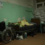 
              A patient rests at Pokrovsk hospital, in Pokrovsk, eastern Ukraine, Sunday, May 22, 2022. (AP Photo/Francisco Seco)
            