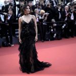 
              Eva Longoria poses for photographers upon arrival at the opening ceremony and the premiere of the film 'Final Cut' at the 75th international film festival, Cannes, southern France, Tuesday, May 17, 2022. (AP Photo/Petros Giannakouris)
            