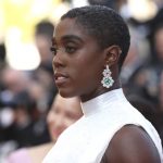 
              Lashana Lynch poses for photographers upon arrival at the opening ceremony and the premiere of the film 'Final Cut' at the 75th international film festival, Cannes, southern France, Tuesday, May 17, 2022. (Photo by Vianney Le Caer/Invision/AP)
            