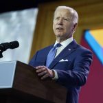 
              President Joe Biden speaks at the IV CEO Summit of the Americas, Thursday, June 9, 2022, in Los Angeles. (AP Photo/Evan Vucci) (AP Photo/Evan Vucci)
            