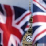 
              Union Jack flags are seen in front of the Elizabeth Tower, known as Big Ben, beside the Houses of Parliament in London, Friday, June 24, 2022. British Prime Minister Boris Johnson suffered a double blow as voters rejected his Conservative Party in two special elections dominated by questions about his leadership and ethics. He was further wounded when the party's chairman quit after the results came out early Friday, saying Conservatives “cannot carry on with business as usual.” (AP Photo/Frank Augstein)
            