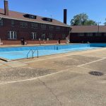 
              The empty pool at the Hamlin Park Pool remains closed to swimmers in Chicago, Thursday, June 16, 2022. Chicago's public pools will remain closed until July 5, 2022, according to park superintendent and CEO Rosa Escareño. The city, like the rest of the U.S., is experiencing a critical shortage of lifeguards and is offering $600 retention bonuses to attract new applicants. (AP Photo/Claire Savage)
            