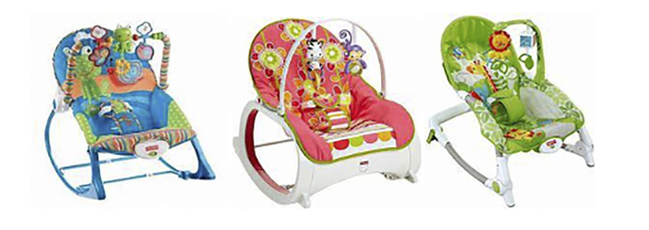 This photo provided. by Consumer Product Safety Commission shows Fisher-Price Infant-to-Toddler Roc...