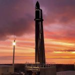 
              Rocket Lab's Electron rocket waits on the launch pad on the Mahia peninsula in New Zealand, Tuesday, June 28, 2022. NASA wants to experiment with a new orbit around the moon which it hopes to use in the coming years to once again land astronauts on the lunar surface. (Rocket Lab via AP)
            