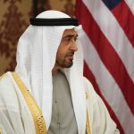
              Abu Dhabi's Crown Prince Mohammed bin Zayed Al Nahyan sits during a meeting with US President Joe Bide Saturday, July 16, 2022, in Jeddah, Saudi Arabia. (AP Photo/Evan Vucci)
            
