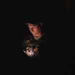 
              A Ukrainian servicemen stands guard at a check point during night time curfew, in Donetsk region, eastern Ukraine, Friday, July 22, 2022. (AP Photo/Nariman El-Mofty)
            