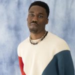 
              R&B singer Giveon poses for portraits in New York on June 30, 2022 to promote his debut album “Give or Take.” (AP Photo/Gary Gerard Hamilton)
            