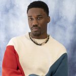 
              R&B singer Giveon poses for portraits in New York on June 30, 2022 to promote his debut album “Give or Take.” (AP Photo/Gary Gerard Hamilton)
            