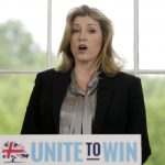
              FILE - Britain's Defence Secretary Penny Mordaunt speaks ahead of Foreign Secretary Jeremy Hunt launching his leadership campaign for the Conservative Party in London, Monday June 10, 2019. Britain’s Conservative Party will choose two finalists on Wednesday, July 20, 2022, in the contest to replace Boris Johnson, as the divisive, unrepentant leader makes his final appearance in Parliament as prime minister. (AP Photo/Matt Dunham, File)
            
