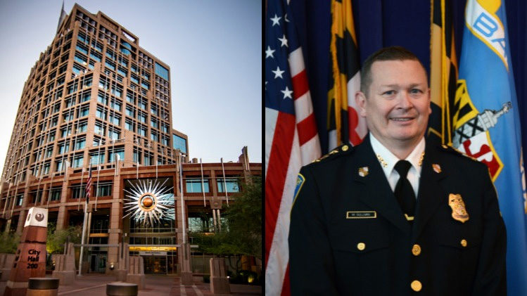 Michael Sullivan is set to begin his interim tenure as chief of police in Phoenix on Sept. 12, 2022...