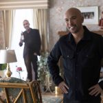 This image released by Universal Pictures shows Jo Koy on the set of "Easter Sunday." (Ed Araquel/Universal Pictures via AP)