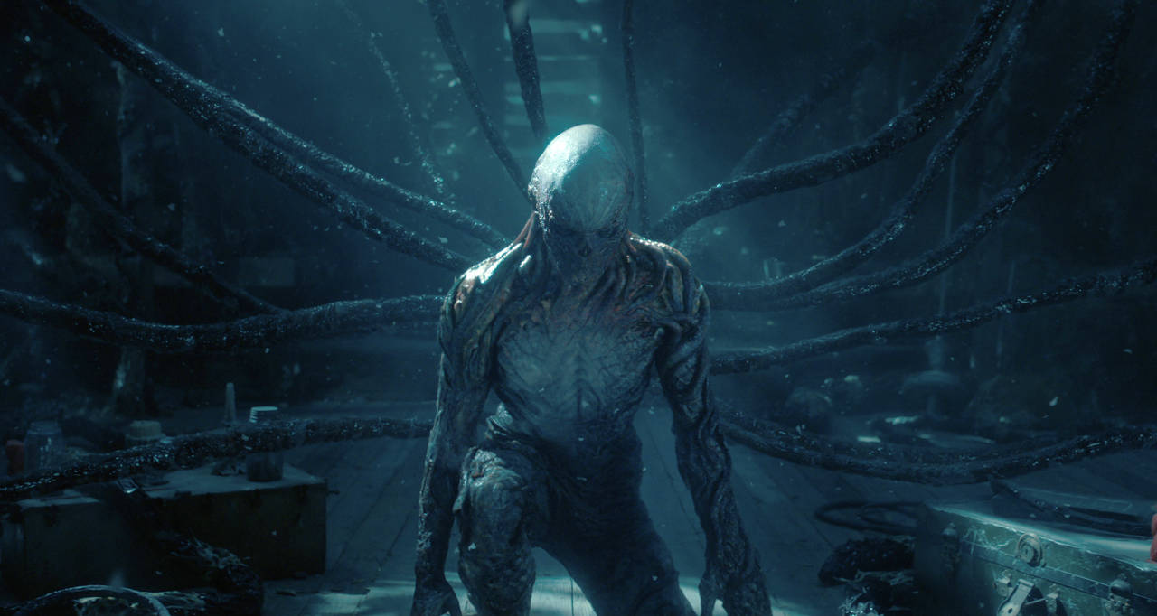 This image released by Netflix shows Vecna in a scene from "Stranger Things." This summer has been ...