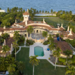 
              An aerial view of former President Donald Trump's Mar-a-Lago estate is seen Wednesday, Aug. 10, 2022, in Palm Beach, Fla. Court papers show that the FBI recovered documents  labeled “top secret” from former President Donald Trump’s Mar-a-Lago estate in Florida.  (AP Photo/Steve Helber)
            