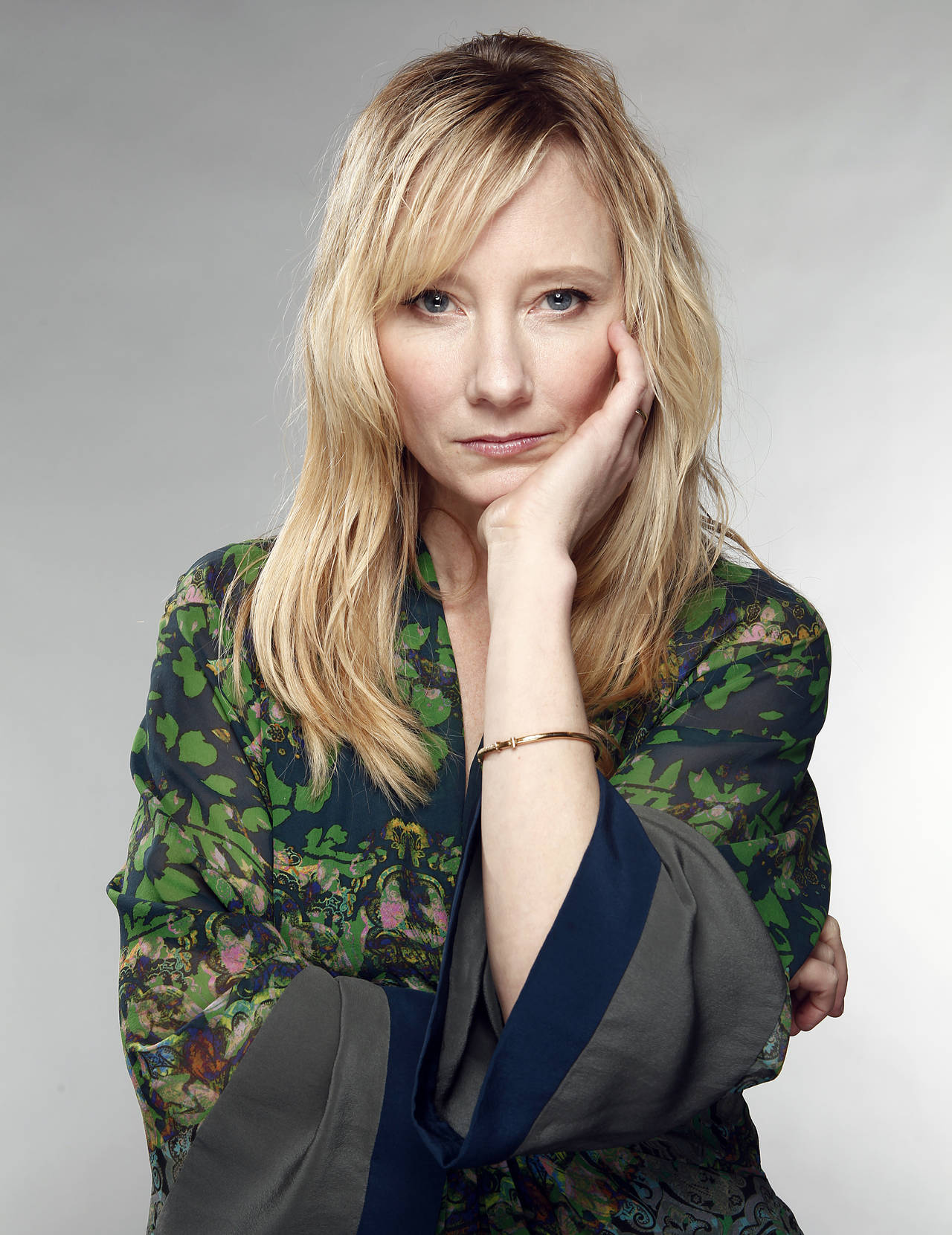 FILE - Actress Anne Heche poses for a portrait in Park City, Utah on  Jan. 21, 2012.  Heche, who fi...